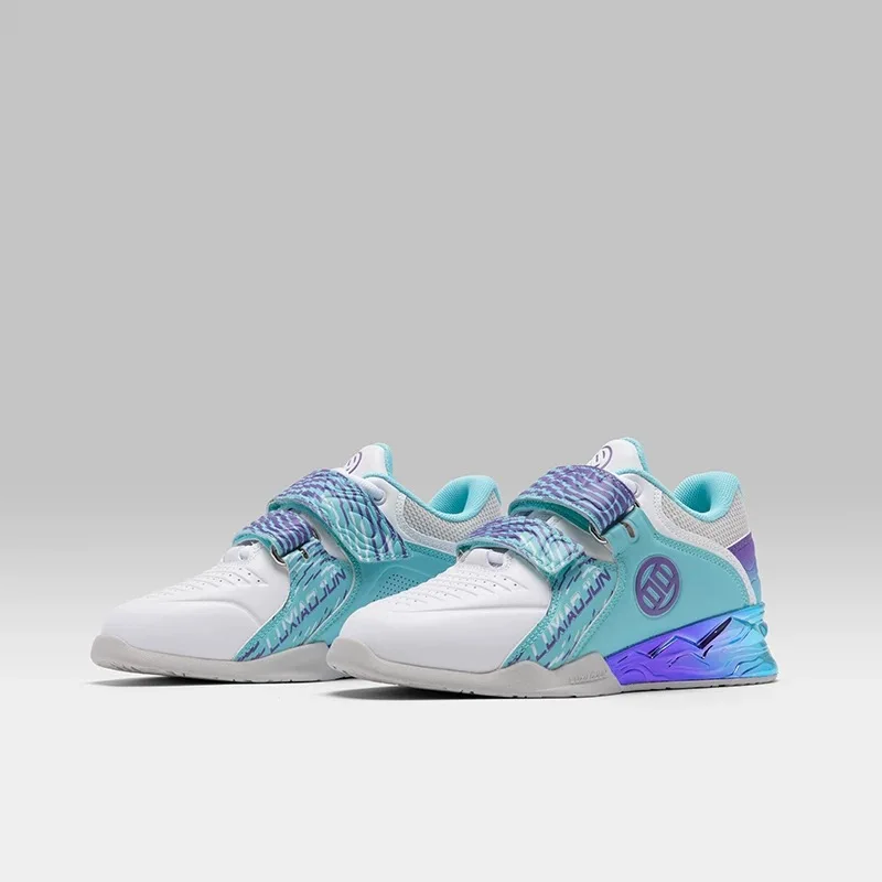 

2026 New Weight Lifting Shoe for Women Leather Indoor Gym Shoes Female Designer Squatting Shoes Lady Comfortable Gym Shoes