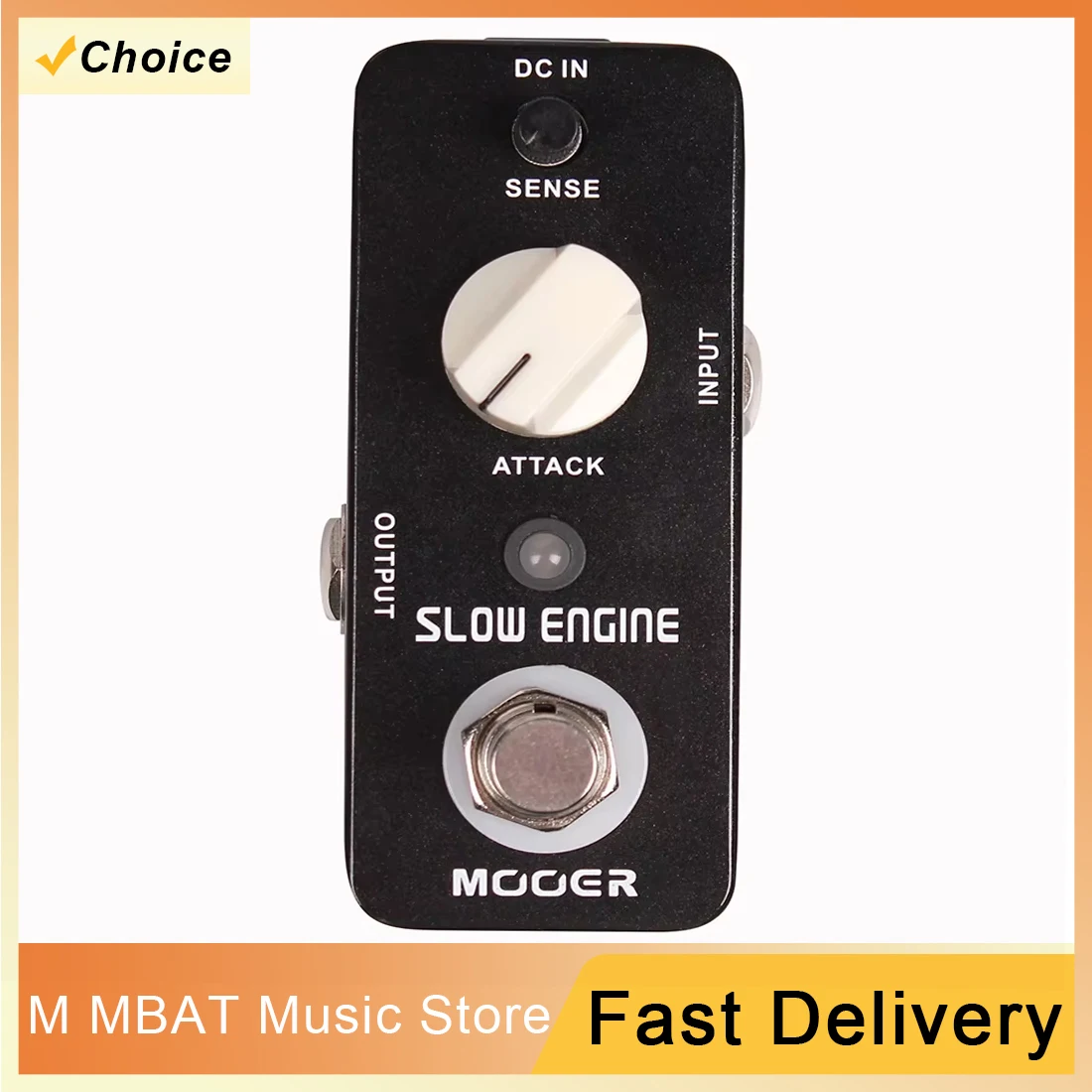 

MOOER Slow Engine Guitar Effects Pedal Motion True Bypass Full Metal Shell Effect Pedal Electric Guitar Bass Parts Accessories