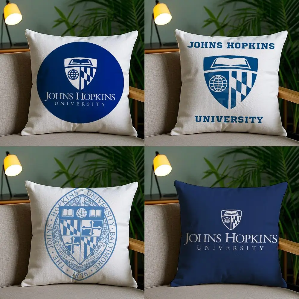 The Johns Hopkins University Cushion Cover Cushion Cover Soft Washable Pillow Case Multi-Scene For Couch Bed Travel Office Use