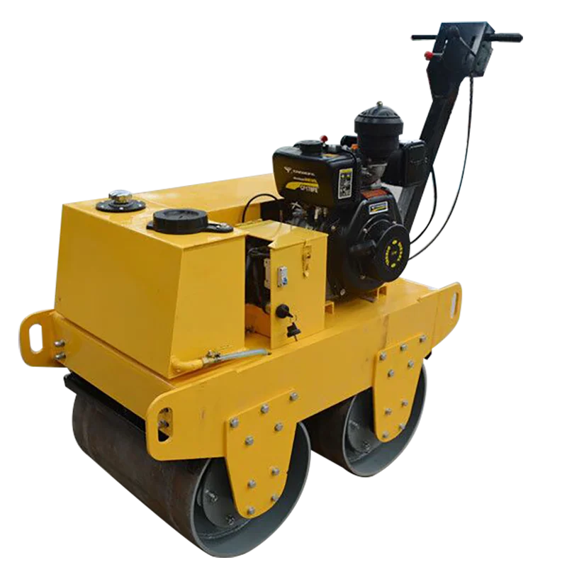 Customized small roller 3-ton vibration hand-held double steel wheel compactor diesel vibration roller asphalt compactor