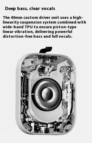 لا شيء سماعة رأس (1) سماعة رأس بلوتوث 40 ملم محرك ديناميكي سماعة رأس لاسلكية 1 شحن سريع ANC سماعة دعم AAC SBC LADC