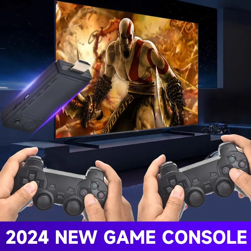 X9 ريترو 4K لعبة عصا التلفزيون HD لعبة فيديو وحدة التحكم 905X3 رقاقة 256G 42000 ألعاب لوحدة تحكم PS1/PSP/SFC/N64 المزدوج 2.4G