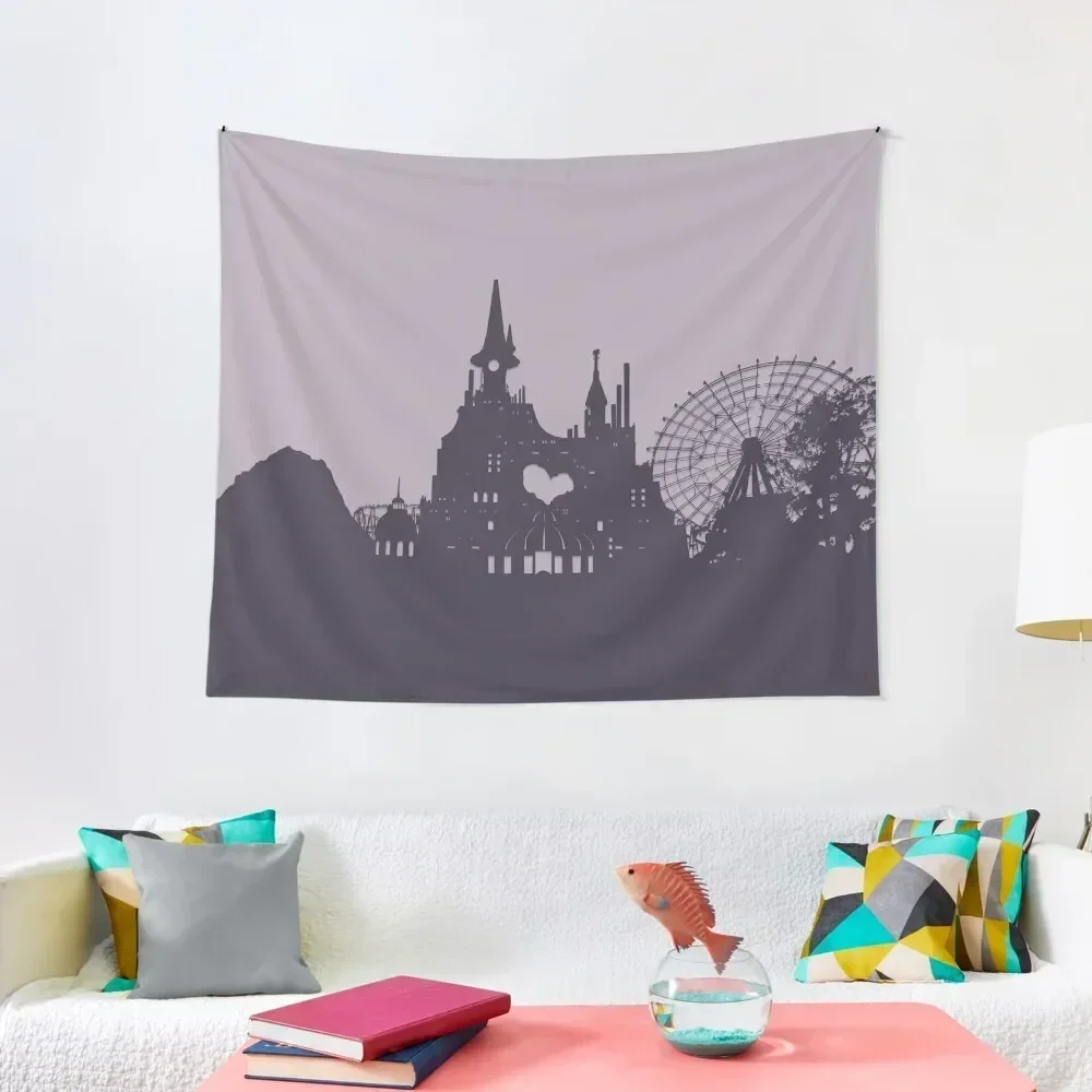 

Amusement Park - Nier Tapestry Decorations For Your Bedroom Decoration Home Room Decorations Aesthetics Tapestry