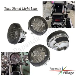 Motorcycle Front & Rear Turn Signal Indicator Light Lens For Suzuki Boulevard C109R / Intruder C1800R 08-09 M50/C50/VL800 05-12