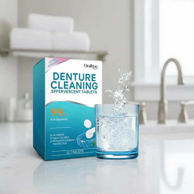 

Шипучие таблетки для чистки зубных протезов: отбеливающие, антибактериальные, портативные, для свежести в работе или дома