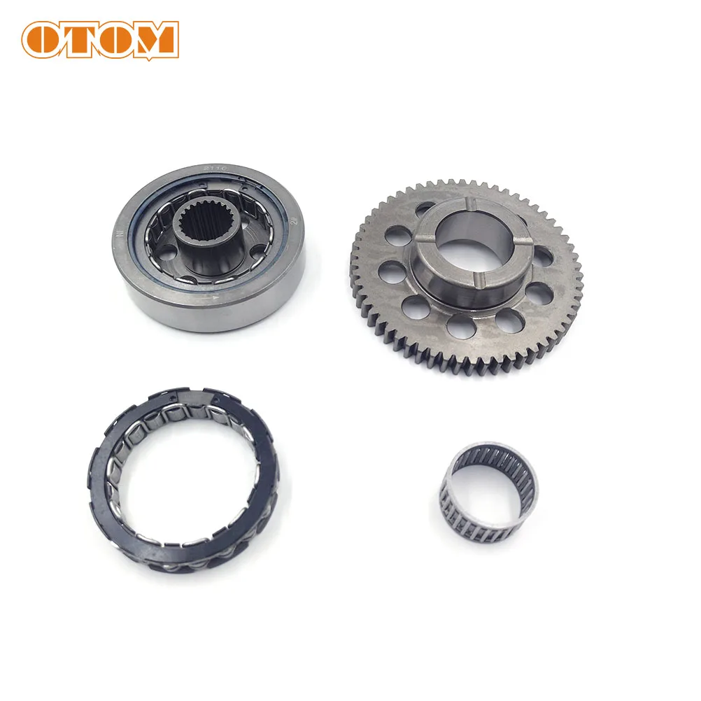 OTOM Motocross One Way Bearing Electric Start Starter Overrunning Clutch Beads Kit For ZONGSHEN NC250 NC300 BSE KAYO KEWS BEIHAI