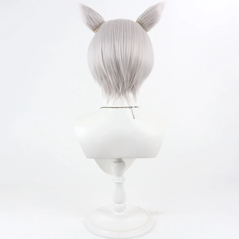 Anime Yani Neko Shunran Cosplay Wig Ear Tail Nishi Shunran Cosplay Hair For Hallowmas Comicon Party Adult Women Man