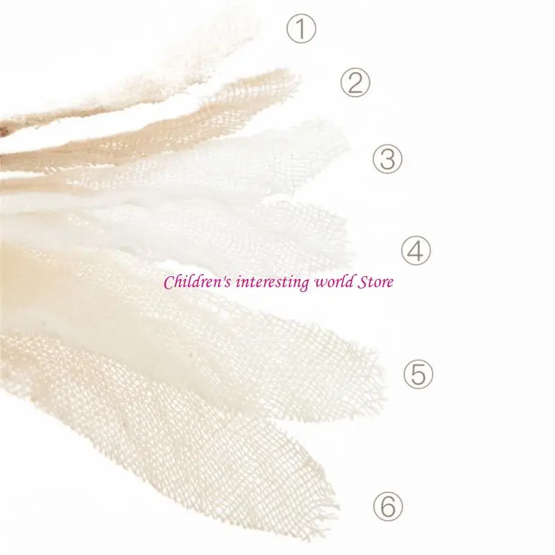 Newborns Feeding Bib 6-Layers Burp Cloths for Infants Rectangle Burping Towel 425F