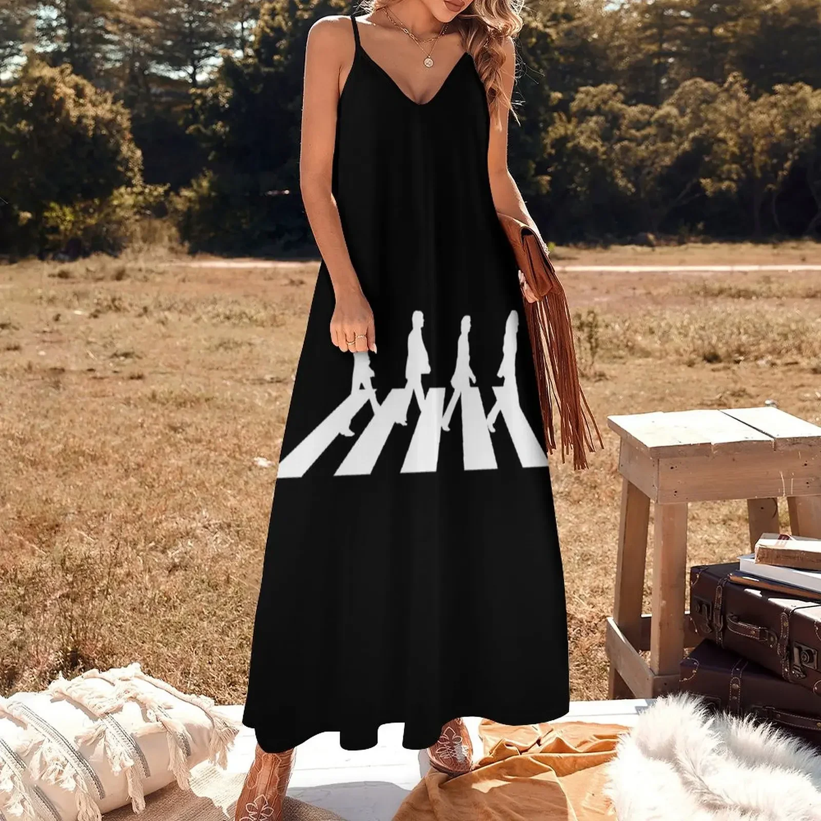 Minimalistic Abbey Road Sleeveless Dress dress summer 2024 women dresses for women 2024 Dress