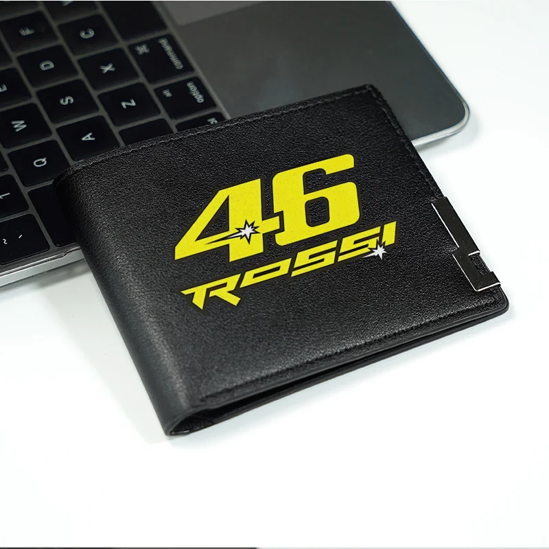 46. ROSSI Premium PU-portemonnee Heren Compact Zakelijke stijl Lichtgewicht Duurzaam Alledaags mode-accessoire