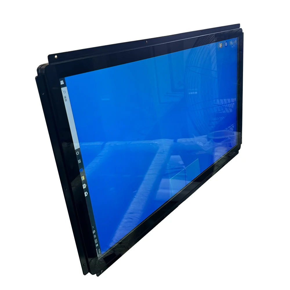 

55 Inch Wall Mounted Lcd 4k Four Side Fixed Advertising Digital Poster Signage Display Android Digital Signage with Touch Screen