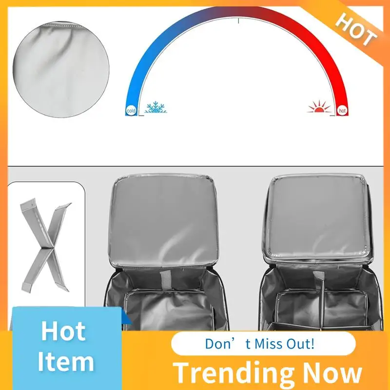 

ABNL 4 Cups Drink Carrying Bag, Insulated Drink Carrying Holder Bag, Reusable 2-Tier 8 Cups Cupcake Containers Storage Bag