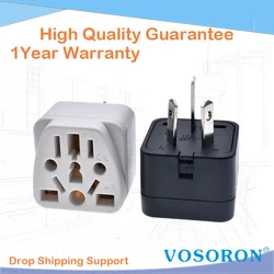 Australian/China/New Zealand Travel Adapter, IEC Type I Plug US/EU/UK/Swiss/Italy/Japan To AU 3 Pin Power Converter 10A/250V*