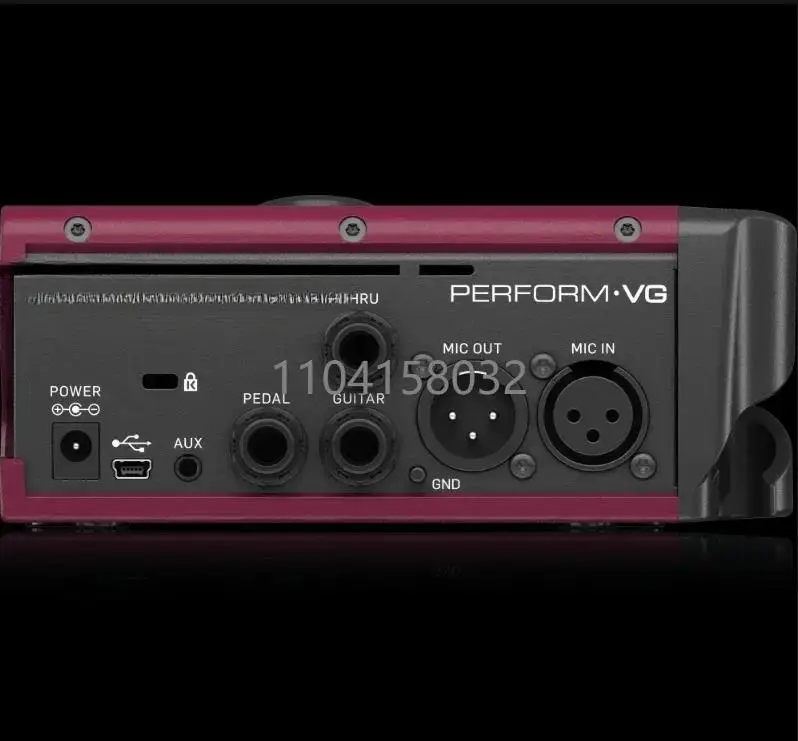 TC Helicon PERFORM-VG Ultra-Simple Mic-Stand Mount Vocal Acoustic Guitar Processor For And Performers