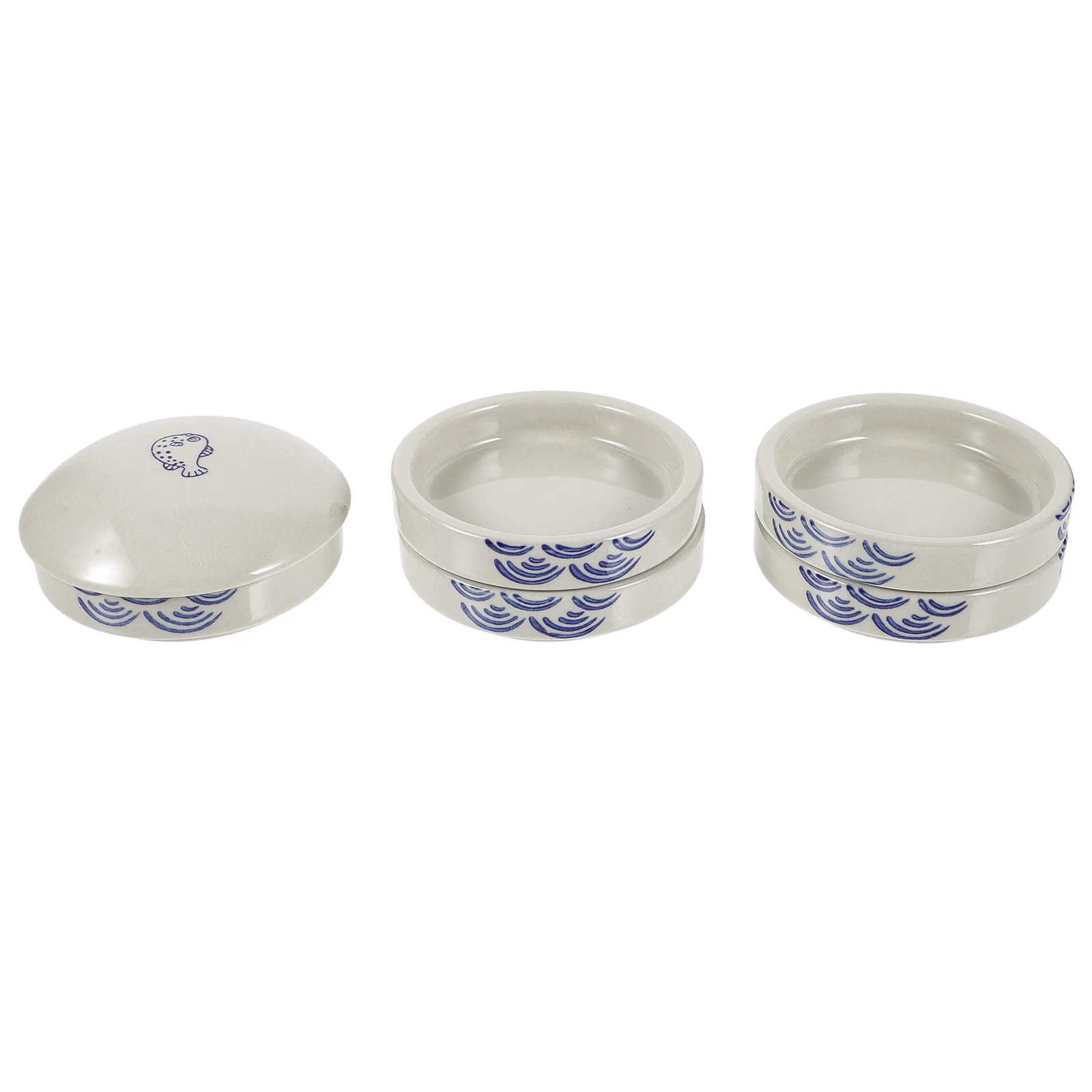 

1Set Ceramic Paint Functional Watercolor Mixer Trays Durable Paint Mixing Plates Versatile for Acrylic Oil Painting