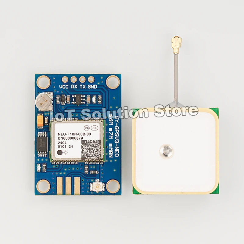 Imagem -02 - Módulo Gnss de Banda Dupla Neo-f10n l1 l5 Neo-f10n00b F10n Módulo Gps de Precisão Padrão F10