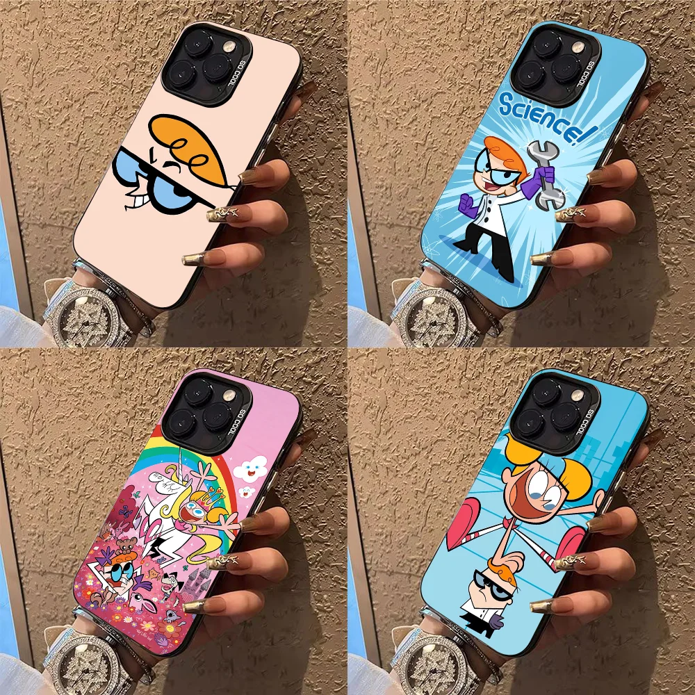

Cartoon D-Dexters Lab Phone Case Phone Case For iPhone 14 16 15 11 12 13 Pro Max Mini Plus Shockproof Cover