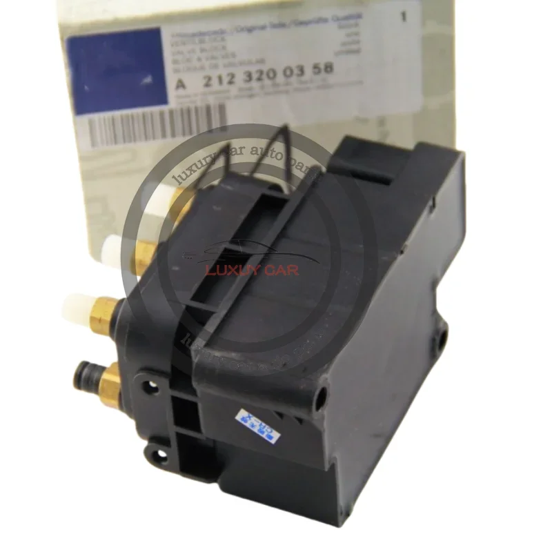 Air Suspension Pump 2123200358 New Solenoid Valve Block for W221 W164, GL X164, RW251 A2513200058 1643201204 164320090
