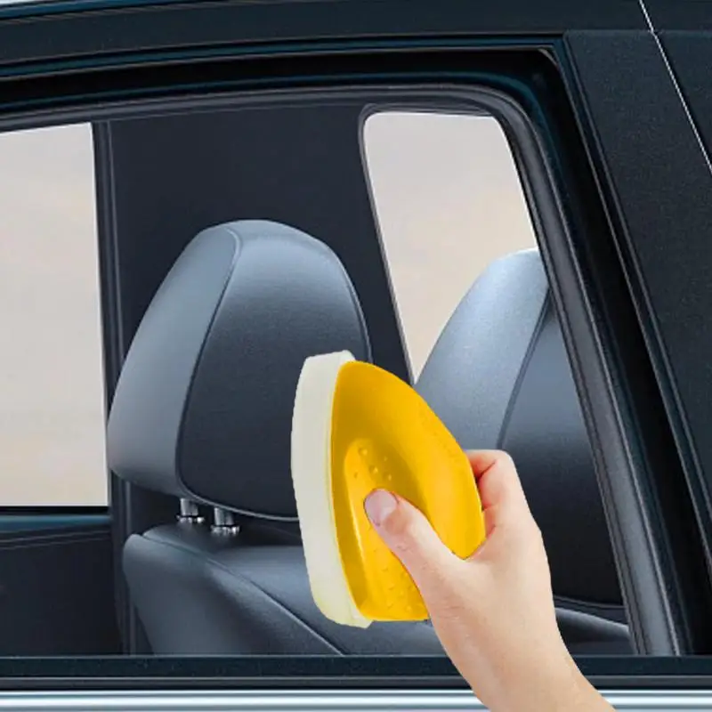 Automotive Oil Film Cleaning Glass Oil Film Remover Car Windshield Cleaner Liquid Car Glass Coating Oil Film Remover Brush