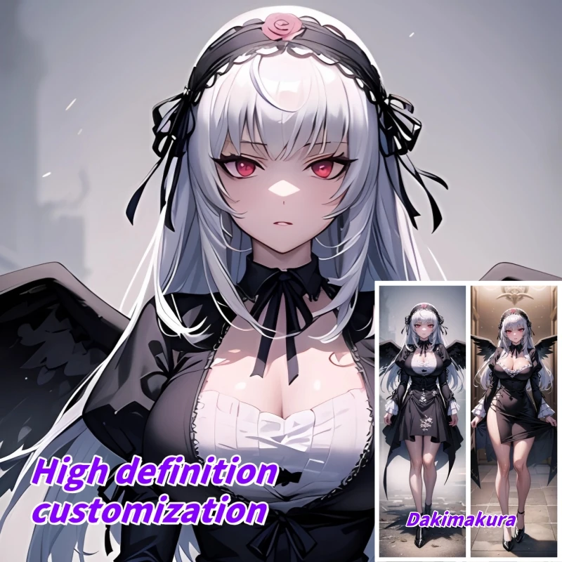 

Dakimakura Anime Rozen Maiden Mercury Lamp Double-sided Print Life-size Body Pillow Cover Bedding Gifts