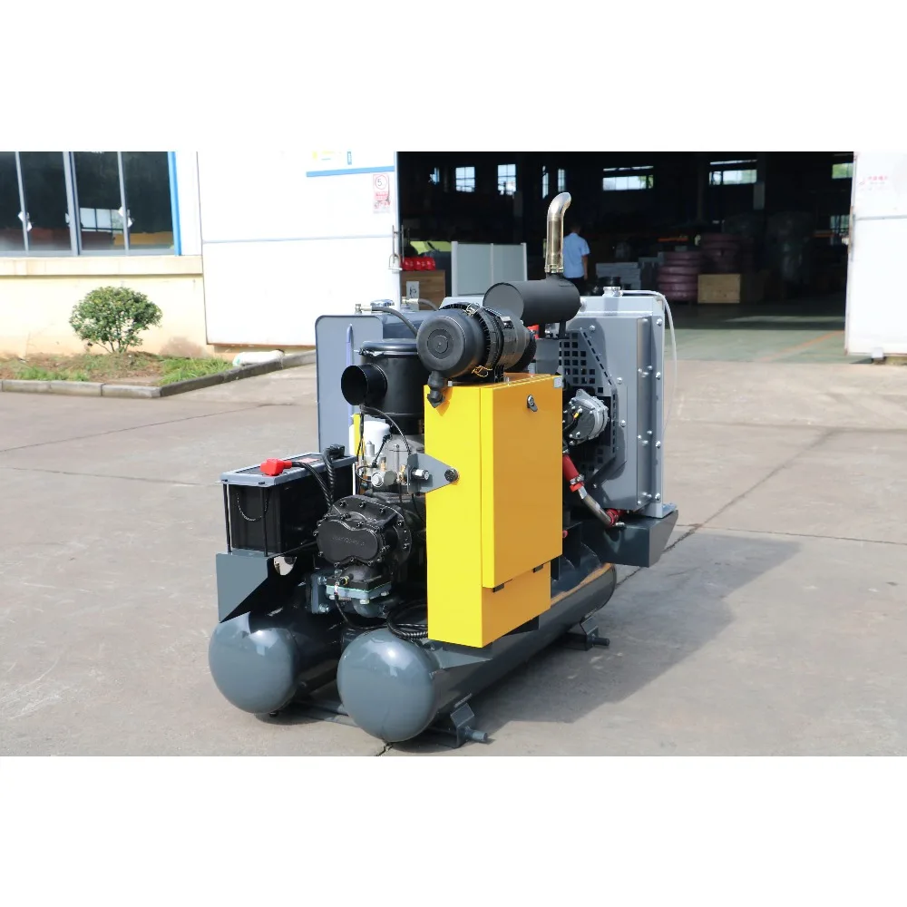 Máquina de compressor de ar de parafuso com eficiência energética marca superior 11kW 15HP com filtro secador para fábrica de laboratório dentário OEM pronto