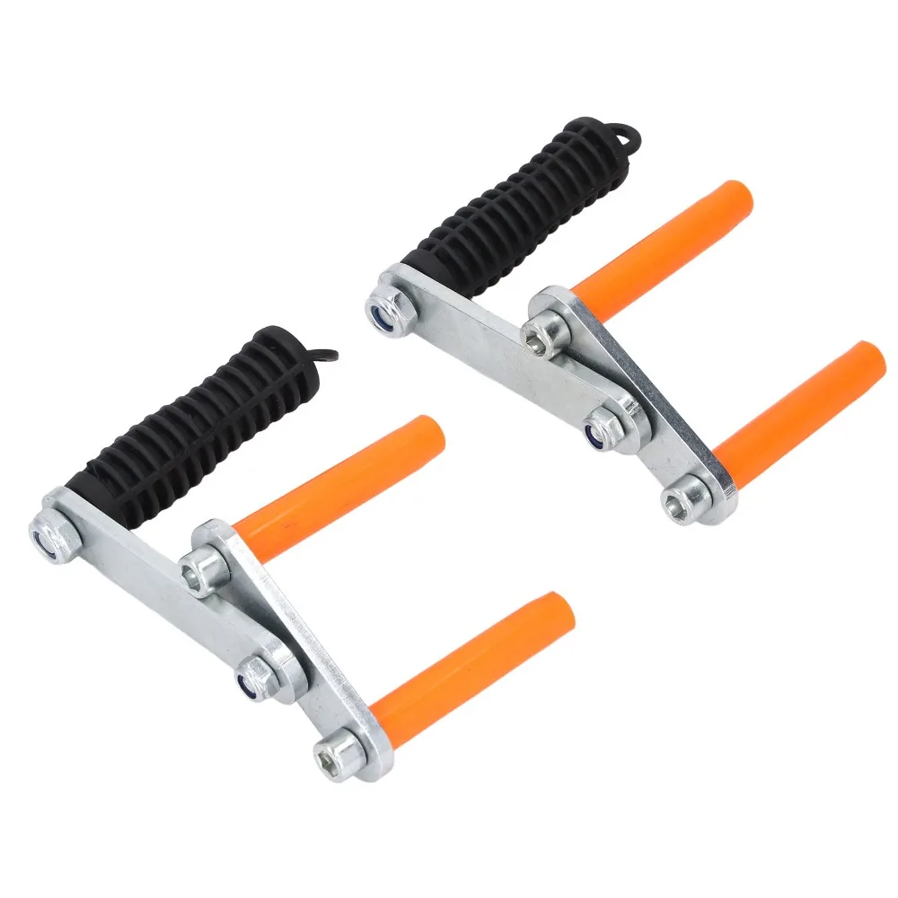 2pcs 53mm / 2.1in Clamping Capacity Panel Carrier Portable Design Gripper Lifting Tool Drywall Carrying Tool For Drywall