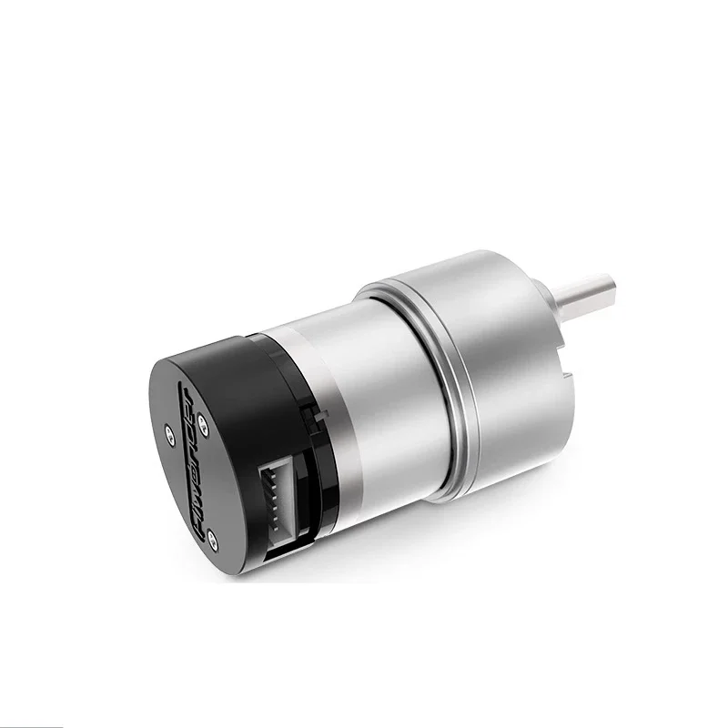 Moteur à engrenages CC l'inventaire 12V vers l'avant et les barrage 6RPM ~ 1590RPM avec la mesure de vitesse EnprintMiniature de Hall JGB37-520