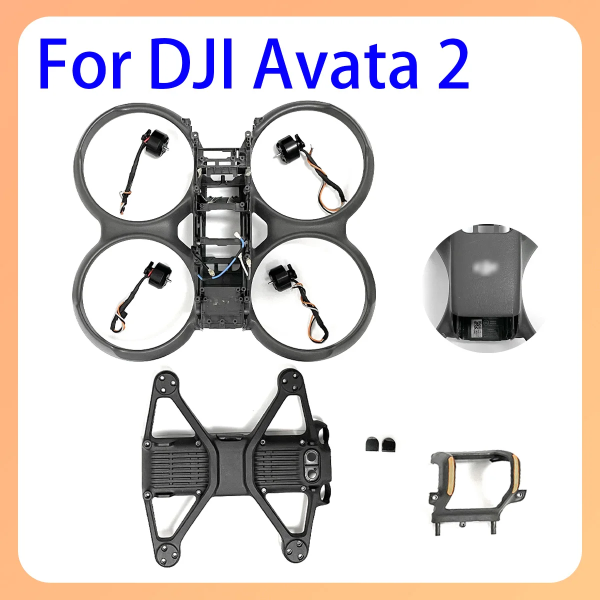 

Original Avatar 2 blade protection ring upper, middle and lower bottom shells suitable for DJI Avatar series drone accessories