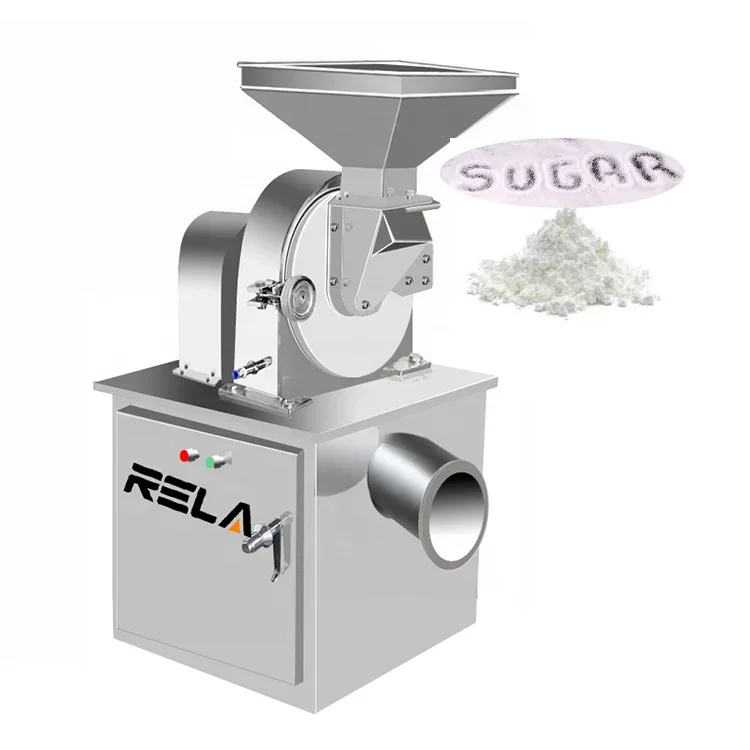 Commercial Icing Sugar Grinding Machine Rock Sugar Powder Maker Equipment Sugar Mill Machinery for Sale