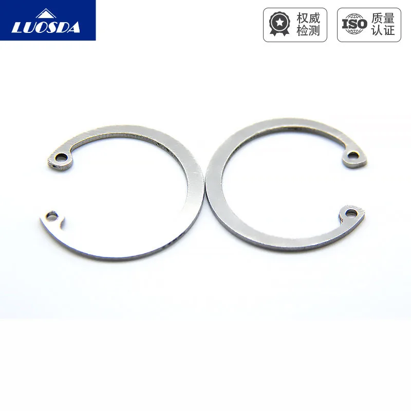 304 Stainless Steel Internal Circlip GB893.1 Retaining Ring Snap Ring Bearing Fastener A Type Φ8-Φ55