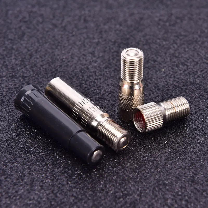 2pcs Bicycle Valve Extender For Schrader Valve Replacement Cycling Bike Parts 19mm 25mm 39mm Extension Tube Accessories