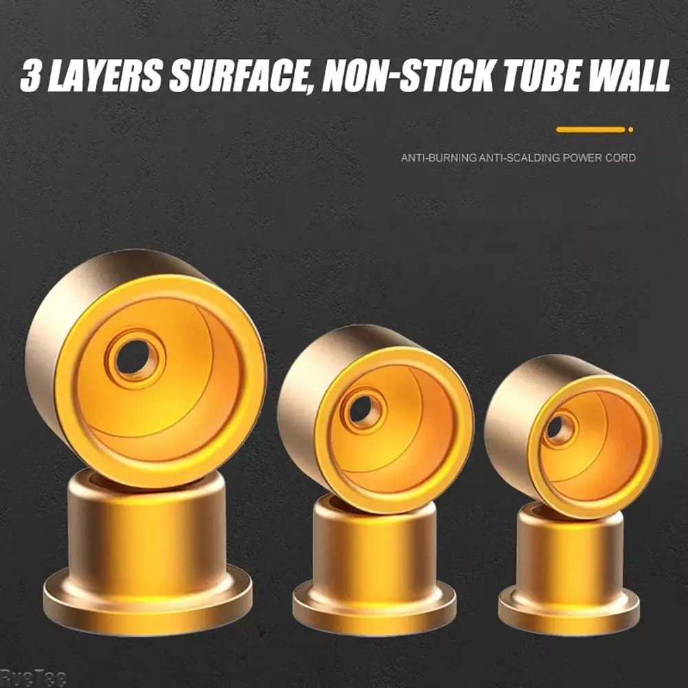 1Pcs 20-110mm PPR Pipe Welding Die Head Aluminum Alloy Non Stick Coating Hot Melt Pipe Die Head Thickened Design Anti Corrosion