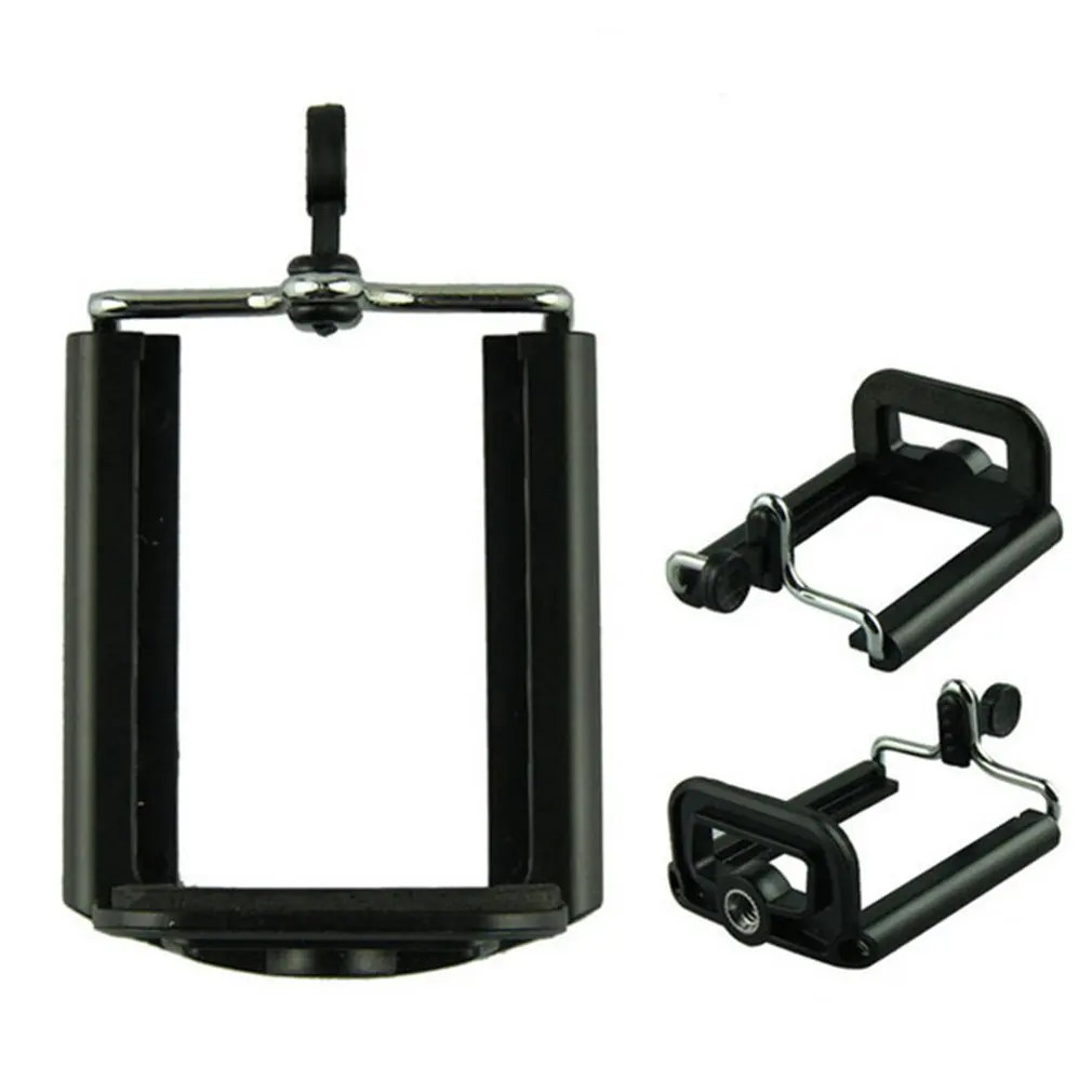 Mini tripé para celular, suporte para câmera com clipe, monopé