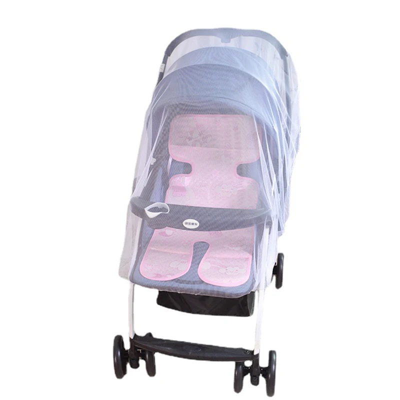 Safe Baby Stroller Mosquito Net Pushchair Cart Insect Shield Net Mesh Infants Protection Mesh Cover Kids Stroller Accessories