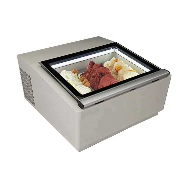 Showcase Static Cooling Small Ice Cream Display Freezer