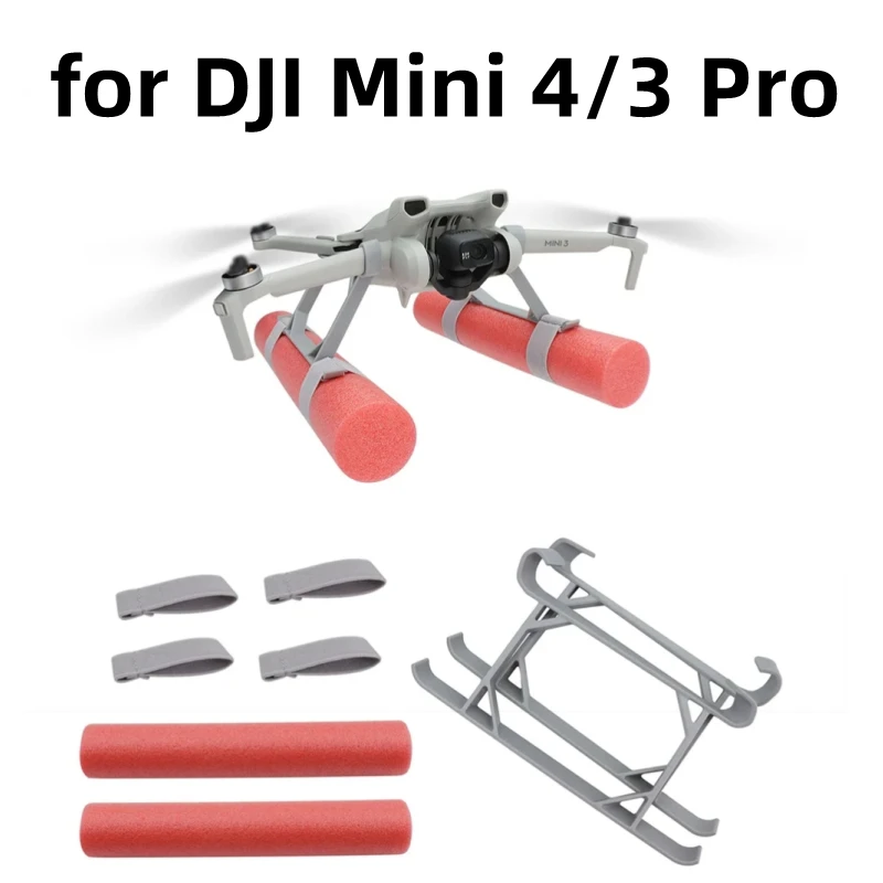 Landing Skid Float Kit Expansion For DJI Mini 4 Pro/Mini 3 PRO/Mini3 Drone Water Landing Gear On Water Training Gear Accessories