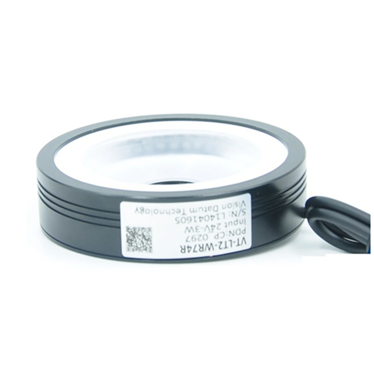 Professional Illumination Led Wr Series Shadowless Ring Illuminationstandard With Diffuser Panel Machine Vision Ring Light