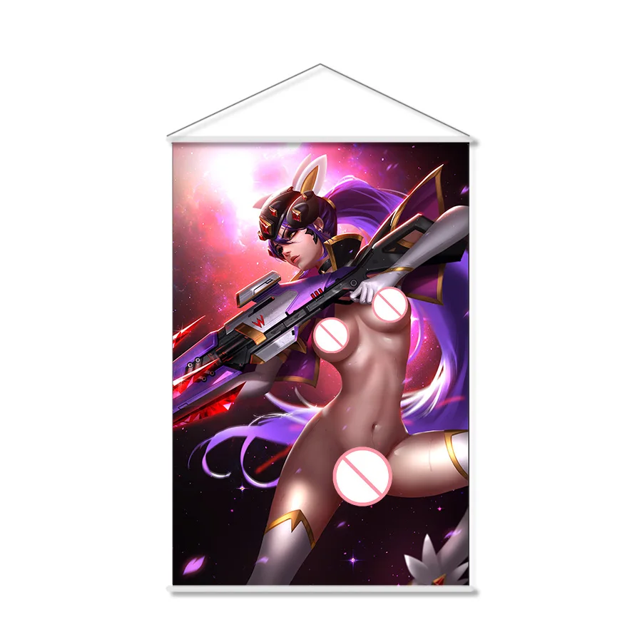 أميلي قيلارد أنيمي صانع الأرملة جدار التمرير معلقة ملصق ديكور المنزل اللوحة