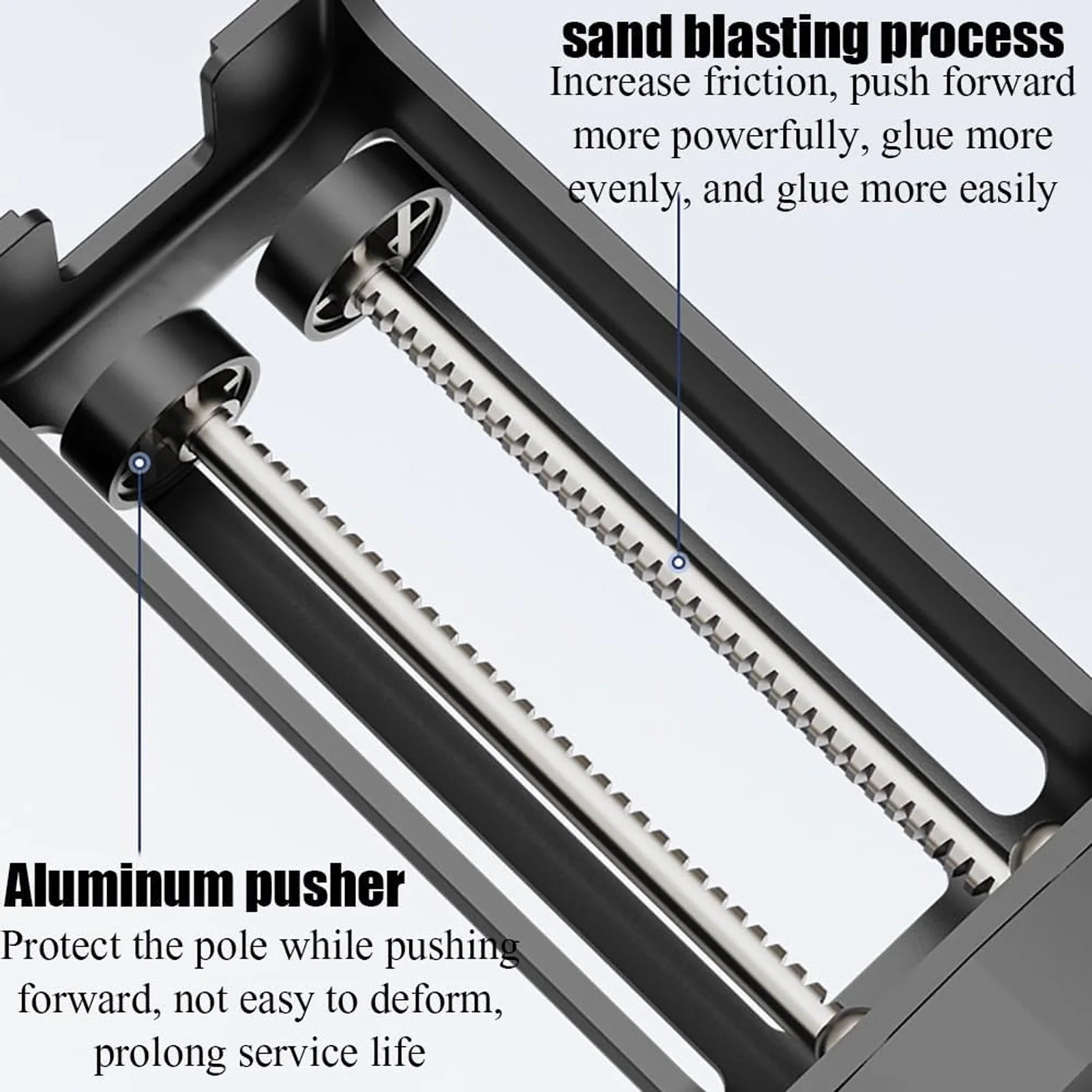 مسدس السد اللاسلكي 6 مستوى سرعة 800N مسدس السد مانع التسرب مع ضوء LED لختم بندقية السد اللاسلكي بندقية تسرب