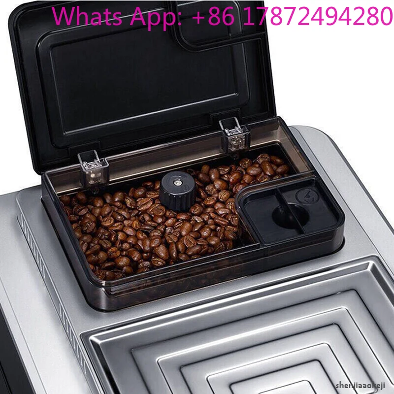 

Commercial Household Automatic Coffee Machine Double Boiler Italian Fancy Touch Button Coffee Machine Automatic Coffee Machine