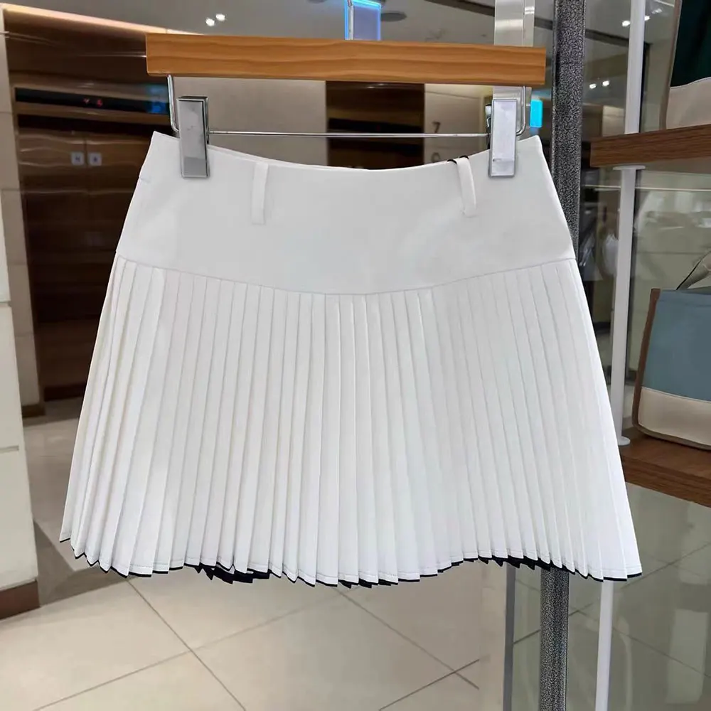 

Новая женская короткая юбка для гольфа весна-лето, изготовленная из быстросохнущего материала, с антибликовым покрытием, мягкая и удобная.