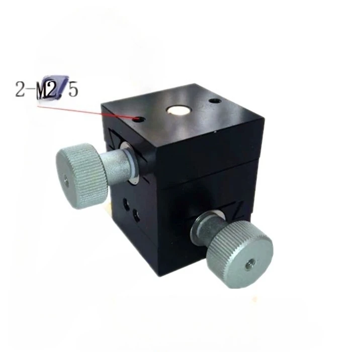NT204WM13L Precision Manual Two-dimensional Displacement Table Micro Dovetail Cross Integrated XY Axis Translation Slide Table