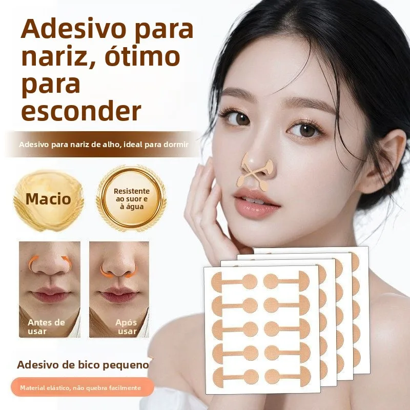 nasal-wing-reduction-patches-elastic-fabric-strong-adhesive-slim-nose-corrector-breathable-comfortable-for-men-and-women