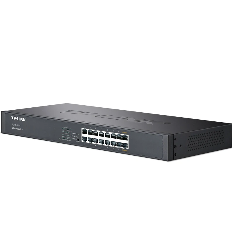 Tp-link 16-port Gigabit Ethernet Switch 16GE, Three Modes: Standard Switching, VLAN Isolation and Network Cloning, TL-SG1016T