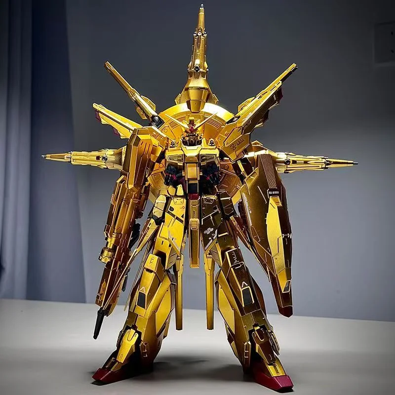 MG 1/100 الذهب بروفيدنس الميكانيكية التجمع أطقم منمذجة عمل أرقام سطح المكتب الديكور دمية الأولاد لغز اللعب تحصيل هدية #2