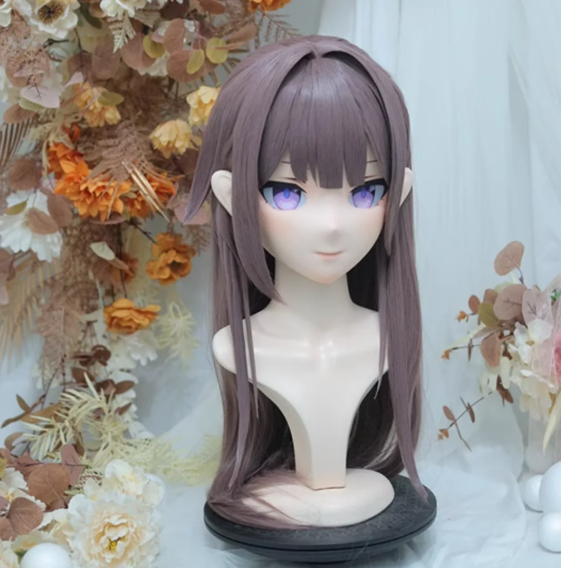 

(NFD-19-32)Customize Full Head With Lock Crossdress Doll Female/Girl Japanese Anime Cartoon Character Kig Cosplay Kigurumi Mask