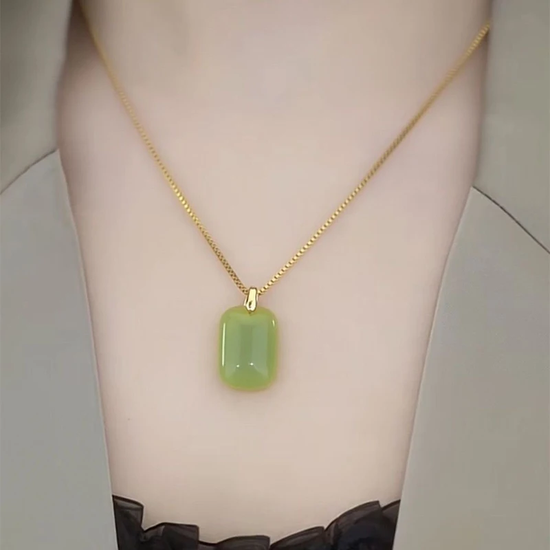 Marca Rushi Colar Pingente, Internet Celebrity Jóias, elegante e versátil, Temperamento