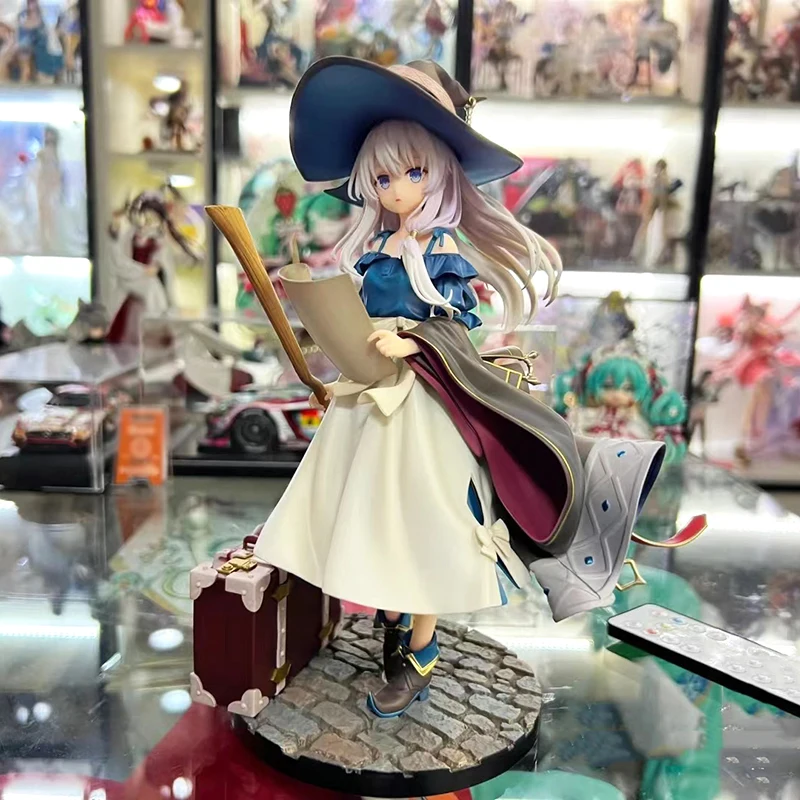 

Elaina Figure Early Summer Sky Action Figurine Journey of Elaina Witch Anime Model Kawaii Girl Statue Pvc Peripheral Toy Gifts