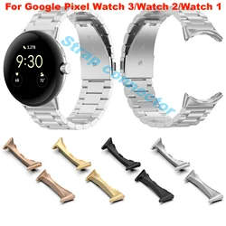 1Pair Adapter For Google Pixel Watch 3/ Watch 2/ Watch 1 Watchband Connector Bracelet stainless steel Smart watches accessories
