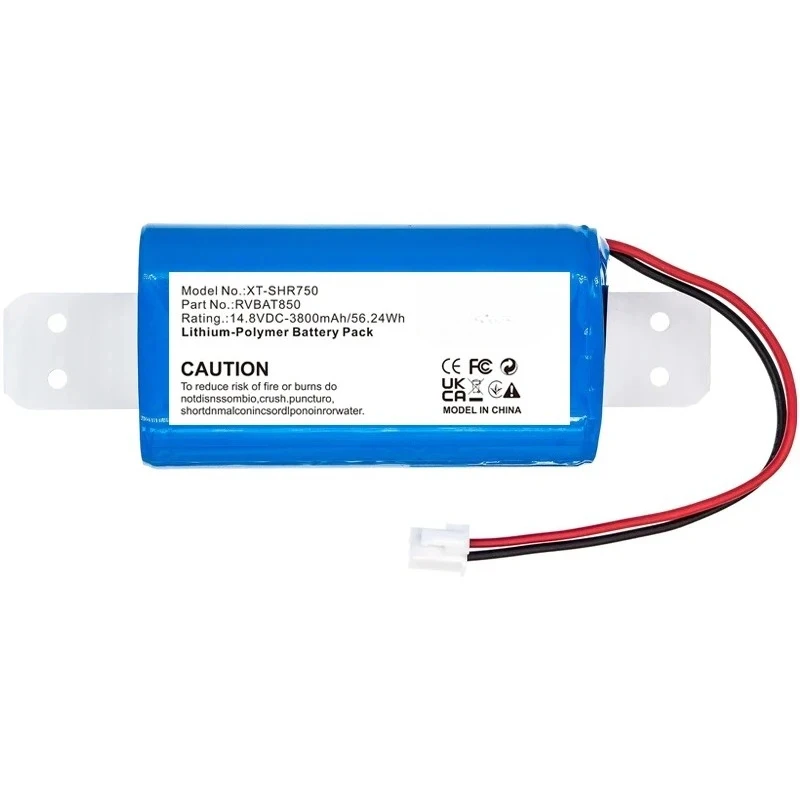 3800mAh Vacuum Cleaner Battery For Shark RV700_N,RV720_N， RV725_N，RV750_N，RV761，RV1000， RV1001，RV1001AE，UR1005AE